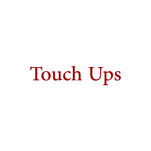 touch-ups